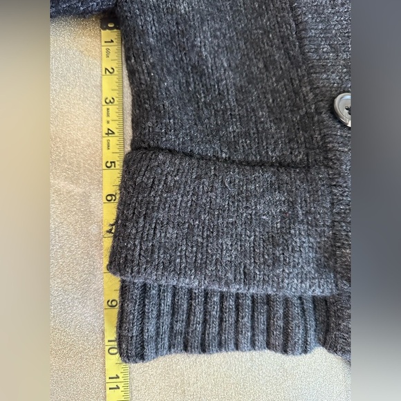 Ann Taylor LOFT Women's Wool Double-breasted Cardigan Sweater (862) - Picture 10 of 12